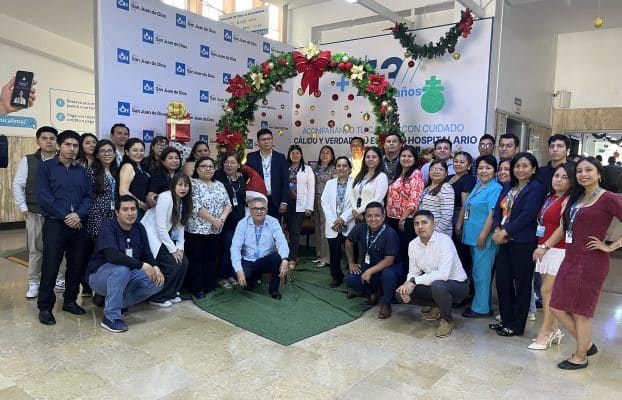 UNA NAVIDAD PARA COMPARTIR Y FORTALECER LA UNIÓN EN CLÍNICA SAN JUAN DE DIOS LIMA